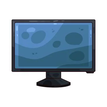 Monitor illustration イラスト素材