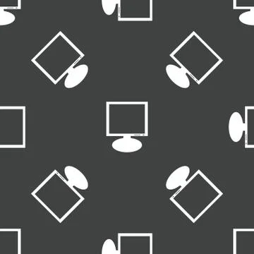 Monitor pattern 스톡 일러스트