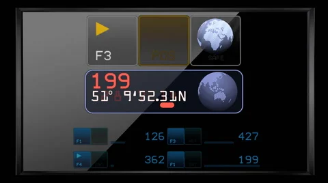 Monitor. Scan. Load. Data Stream Stock Footage 42628398