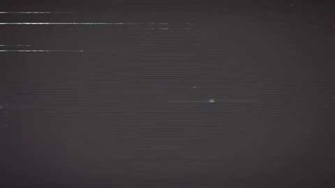 Monitor Scanlines, Glitch Screen, Noise Flickering Overlay Effect Видео 313860321