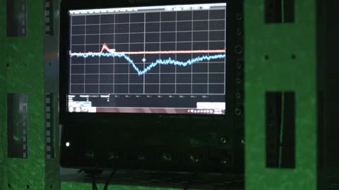 Monitor In The Scientific Laboratory 스톡 동영상 237974090