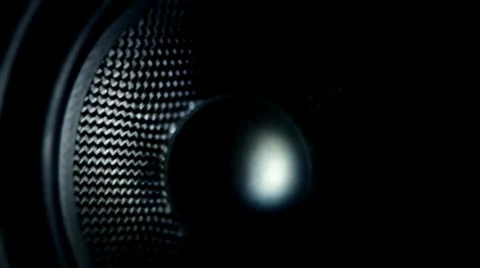 Monitor speaker Stock Footage 26809231