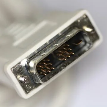 Monitor Stecker Stock Photos