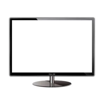 Monitor tv Stock Illustration