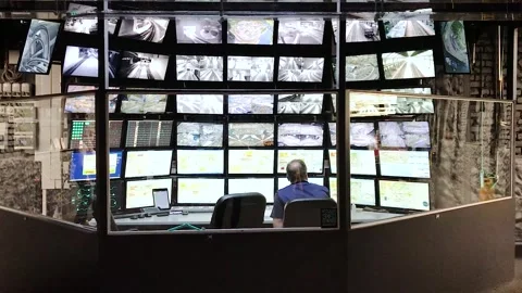 Monitoring Control Room transport 스톡 동영상 256905971