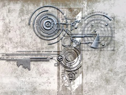 Monitoring Stock Illustration