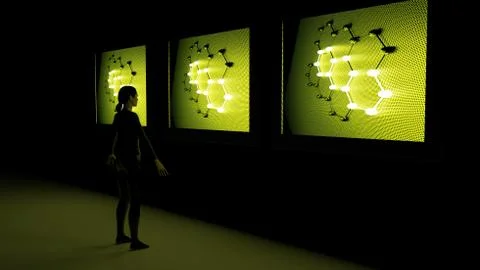 Monitoring 스톡 일러스트