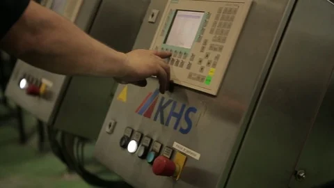 Monitoring machinery Stock Footage 77052078