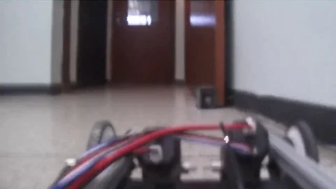 Monitoring with Robotic car in electronic Stock Footage 78189141