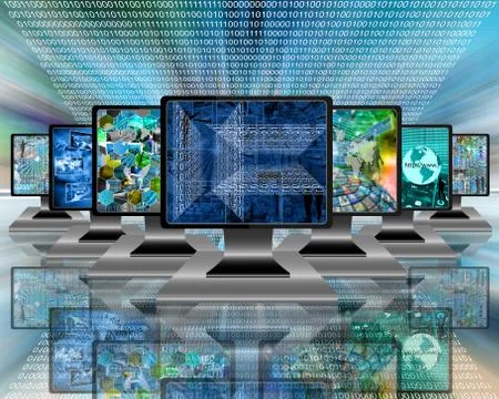 Monitors イラスト素材