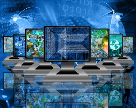 Monitors イラスト素材