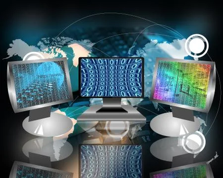 Monitors イラスト素材