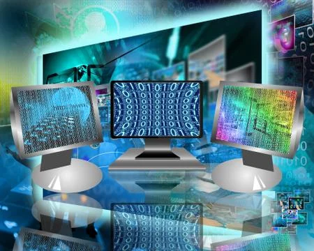 Monitors イラスト素材