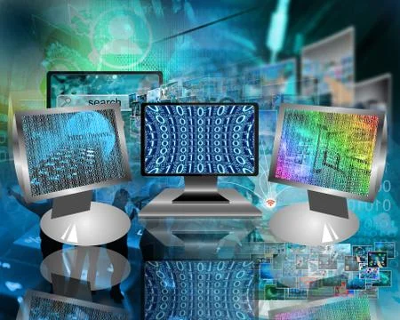 Monitors イラスト素材