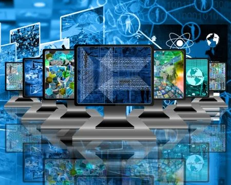 Monitors イラスト素材