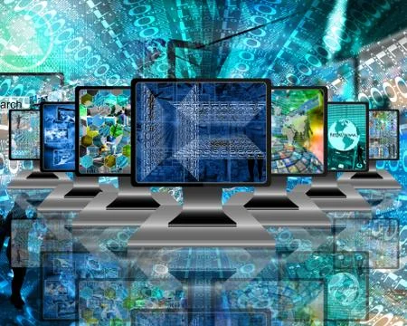 Monitors イラスト素材