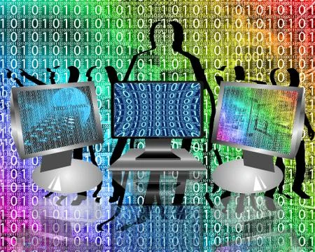 Monitors イラスト素材