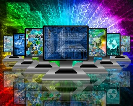 Monitors イラスト素材