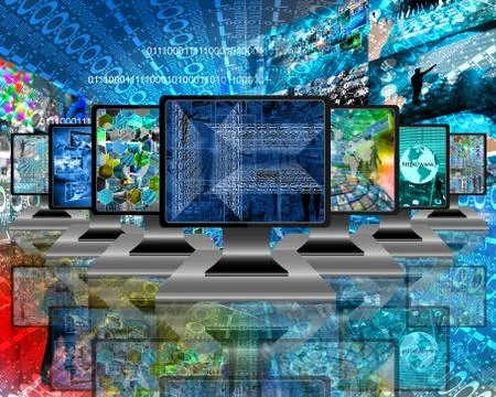 Monitors イラスト素材