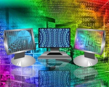 Monitors イラスト素材