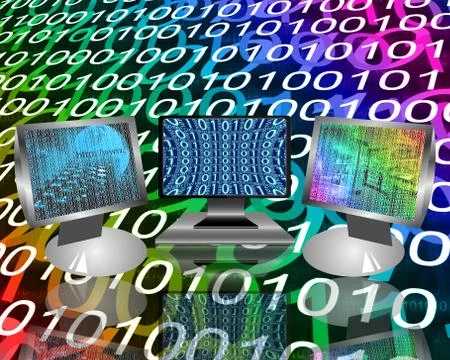 Monitors イラスト素材