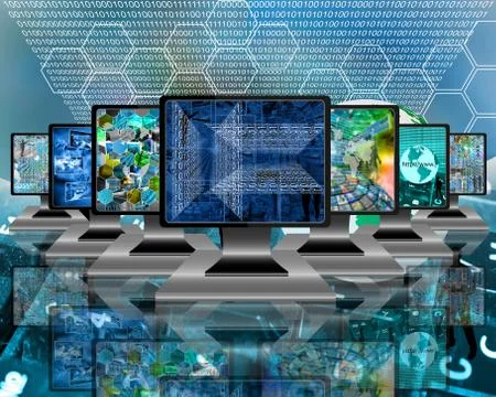 Monitors イラスト素材