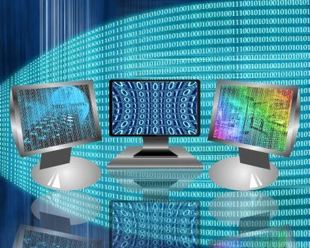 Monitors イラスト素材