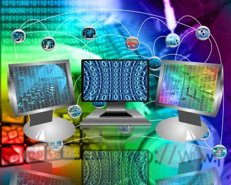 Monitors イラスト素材