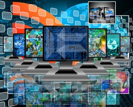 Monitors イラスト素材