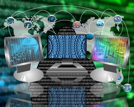 Monitors イラスト素材