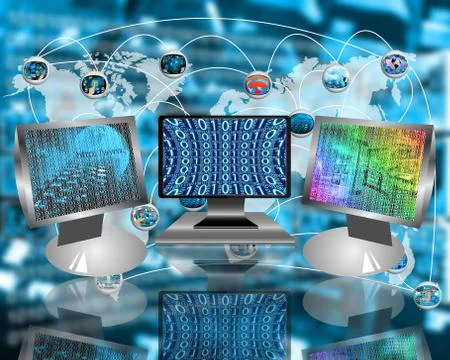 Monitors イラスト素材