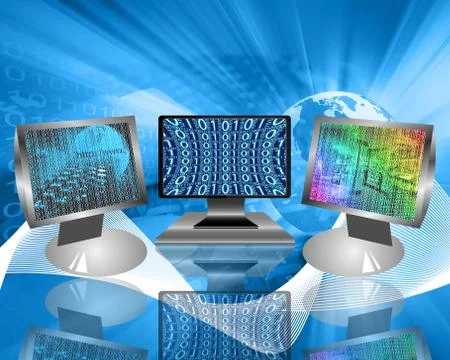 Monitors イラスト素材