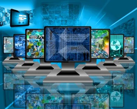 Monitors イラスト素材