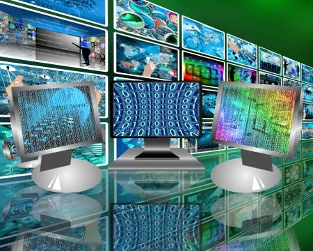 Monitors イラスト素材