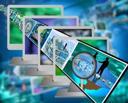 Monitors イラスト素材