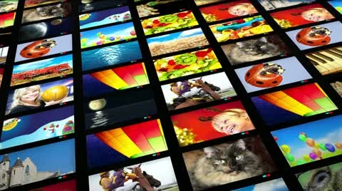 Monitors in space Stock Footage 12081526