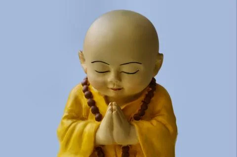 Monk Buddha Stock Photos