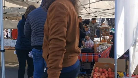 Monk Farmer Stock Footage 122336694