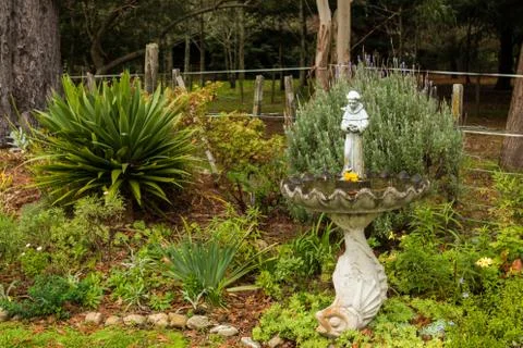 Monk Garden Stock Photos