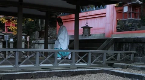 Monk make ritual  Stock Footage 46179955