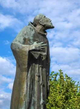 Monk statue Stock Photos