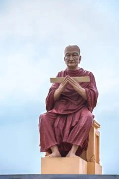 Monk statue Stock Photos
