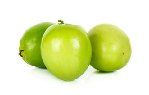 Monkey apple isolated Stock Photos
