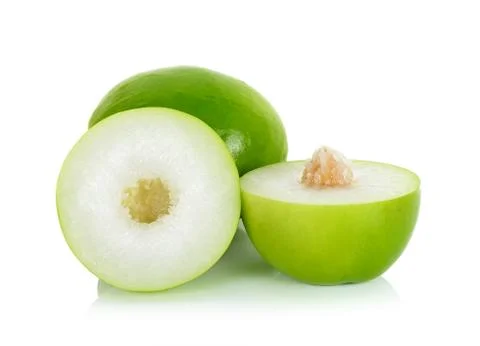 Monkey apple isolated on the white background Stock Photos