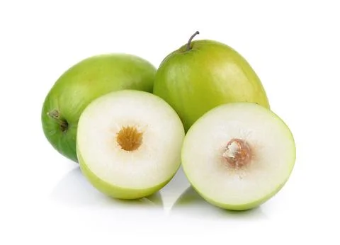 Monkey apple isolated on white background Stock Photos