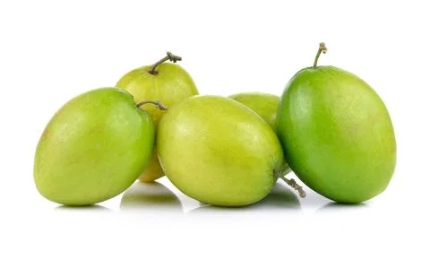 Monkey apple isolated on white background Stock Photos