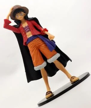 Monkey D. Luffy figure actor, Stock Photos