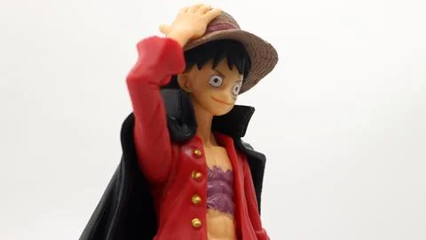 Monkey D. Luffy figure actor, Foto stock
