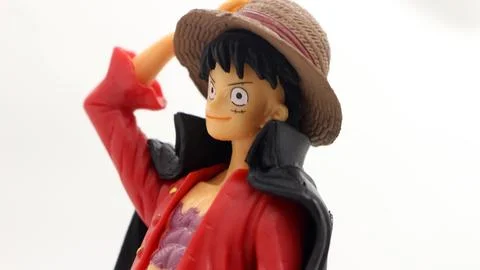 Monkey D. Luffy figure actor, Stock Photos