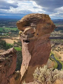 The Monkey Face Foto stock